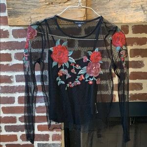 Floral Lacey Blouse